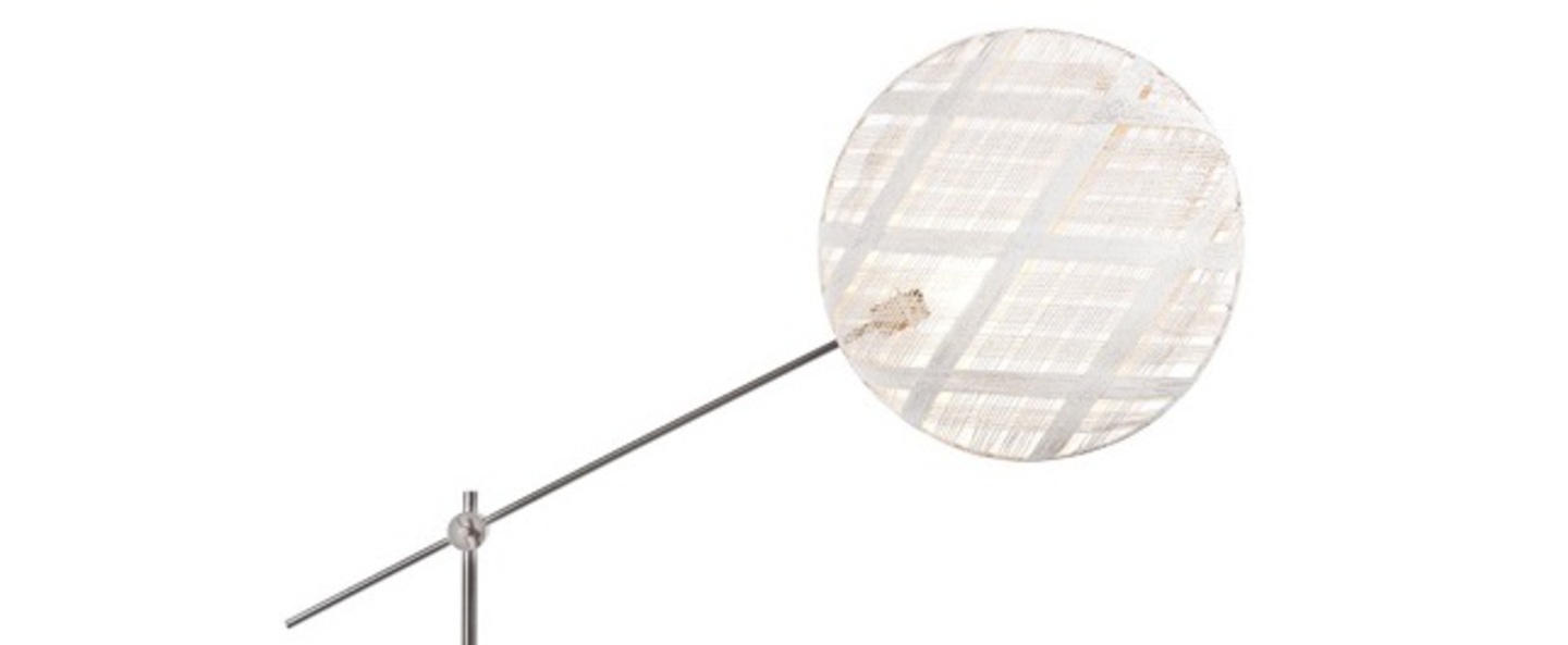 banner-image Lampadaire chanpen diamond blanc gris o52cm h150 230cm forestier normal