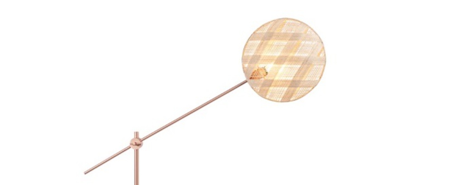 banner-image Lampadaire chanpen diamond naturel cuivre o36cm h142 214cm forestier normal