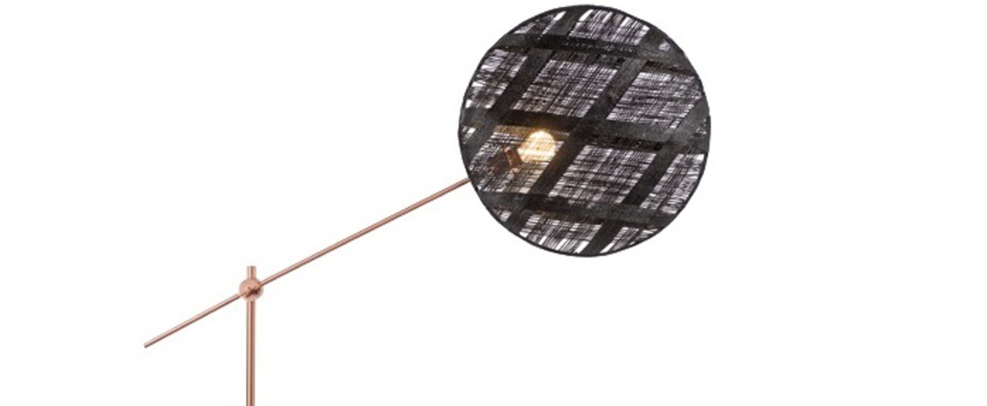 banner-image Lampadaire chanpen diamond noir cuivre o52cm h150 230cm forestier normal