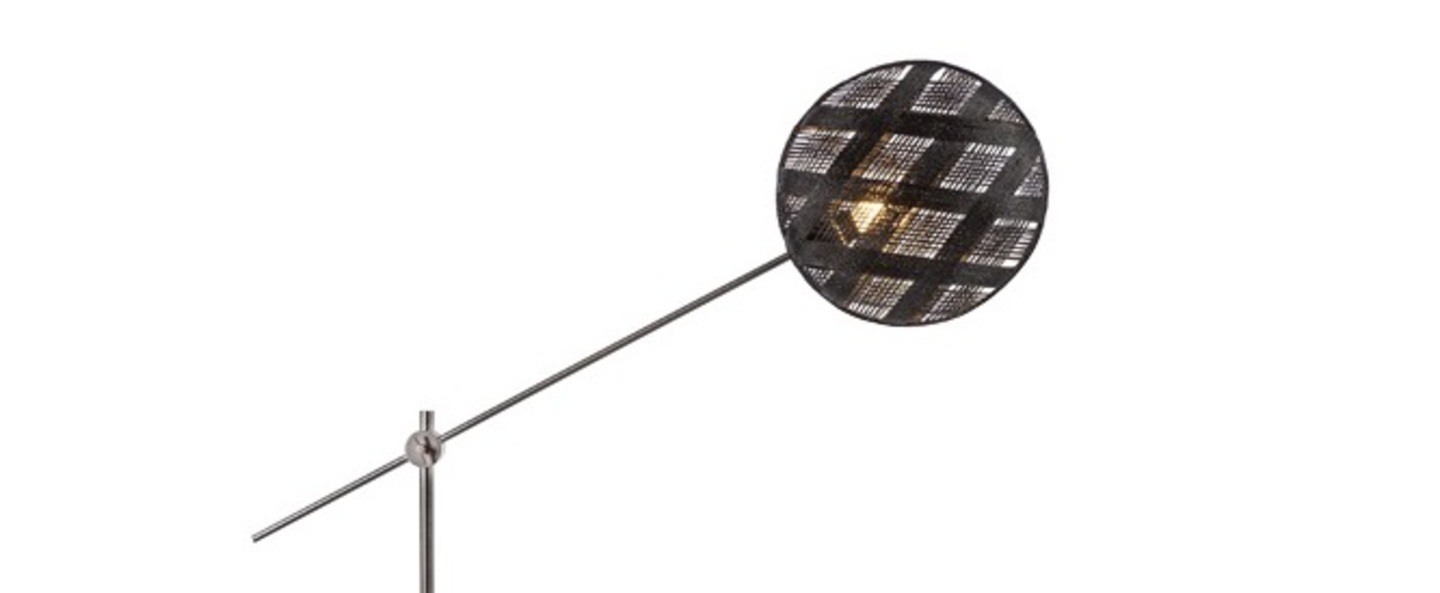 banner-image Lampadaire chanpen diamond noir gris o36cm h142 214cm forestier normal