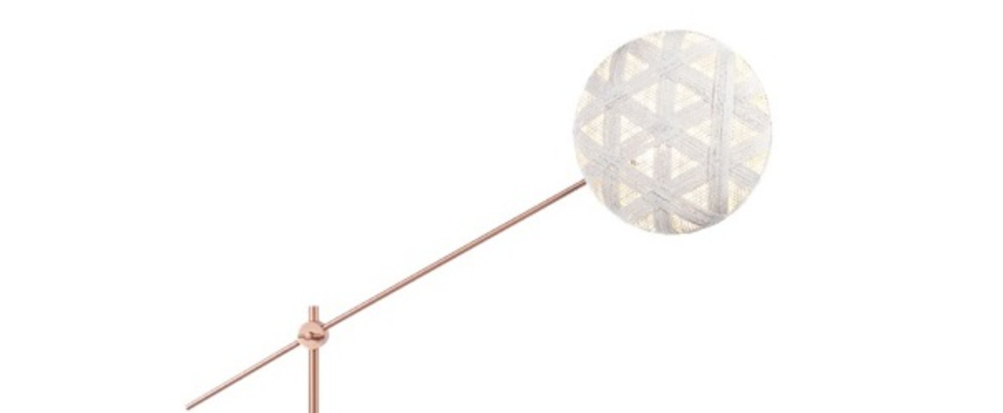 banner-image Lampadaire chanpen hexagonal blanc cuivre o36cm h142 214cm forestier normal