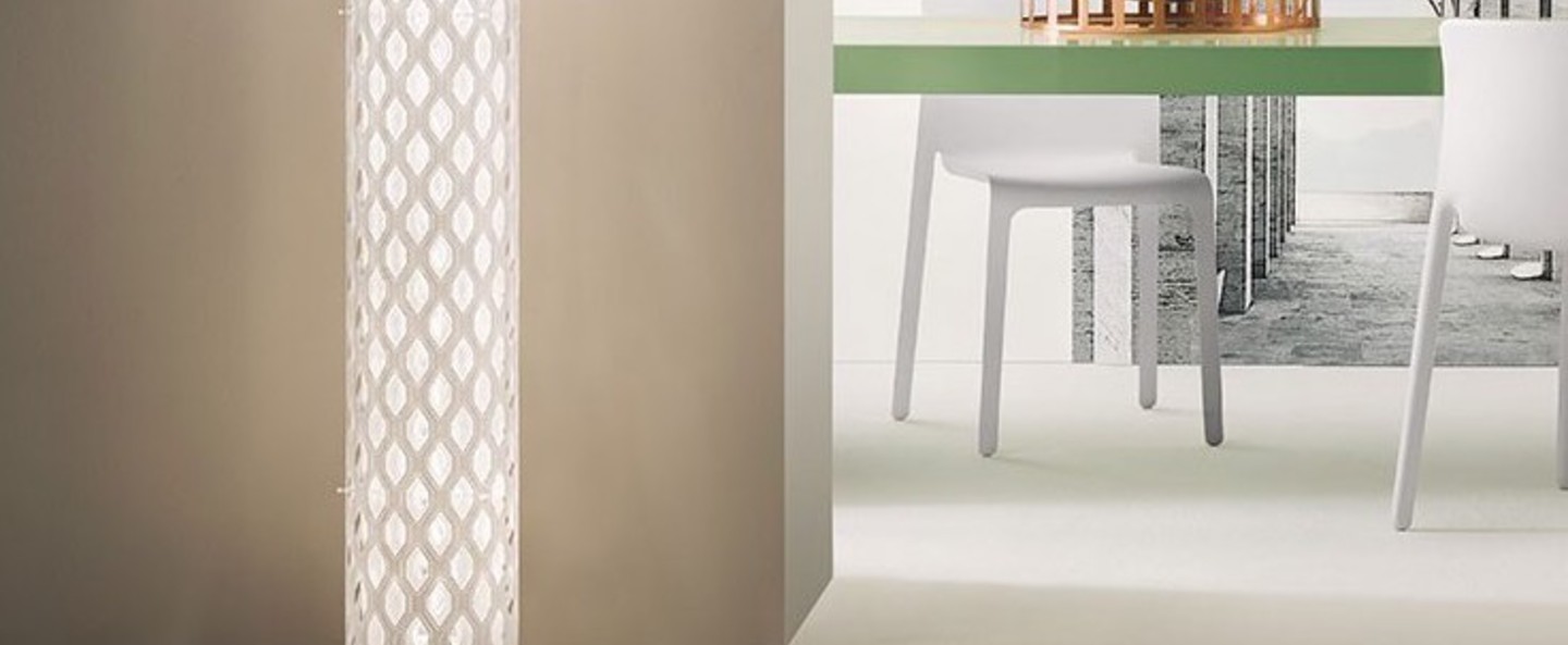 banner-image Lampadaire charlotte blanc led o32cm h182cm slamp normal