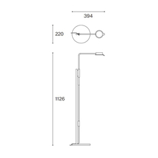 Chipperfield f david chipperfield lampadaire floor light  wastberg 102f105 2  design signed nedgis 123499 thumb