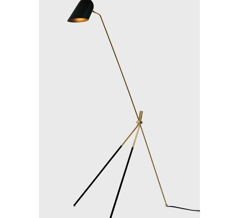 Cliff sol studio lambert fils lampadaire floor light  lambert fils cli02bkbr  design signed nedgis 114308 product