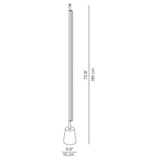 Compendium d81tn daniel rybakken lampadaire floor light  luceplan 1d810tn00020 1d810 100001 d81 1  design signed 54851 thumb