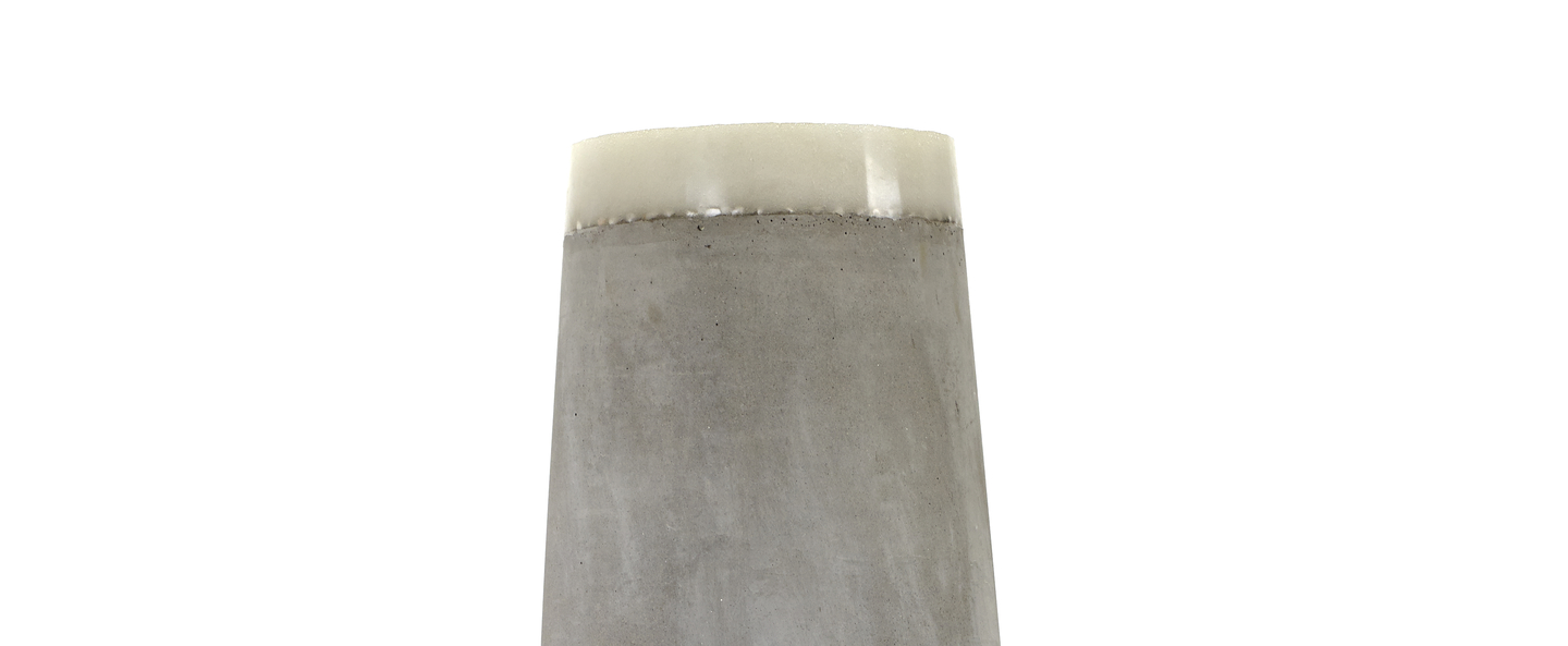banner-image Lampadaire concrete gris blanc led o27cm h100cm serax normal