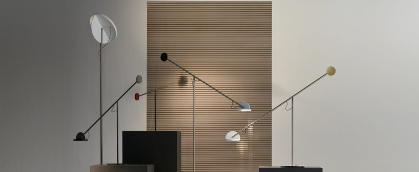 banner-image Lampadaire copernica p graphite rouge noir led 2700k 427lm dimmable l104 6cm h130cm marset normal