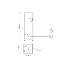 Abachina edmondo testaguzza lampadaire d exterieur outdoor floor light  karman hp291 b2 ext  design signed nedgis 144014 thumb