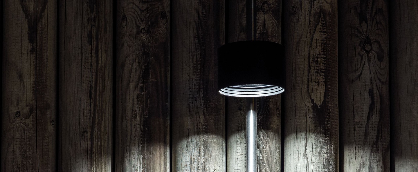 banner-image Lampadaire d exterieur bubka noir et metal ip67 led 2700k 639lm o15cm h295cm davide groppi normal