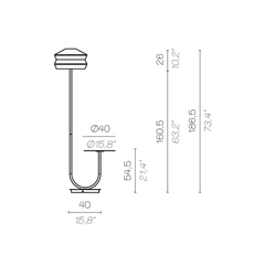 Calypfl fl outdoor martinique servomuto lampadaire d exterieur outdoor floor light  contardi acam 002413  design signed nedgis 145774 thumb