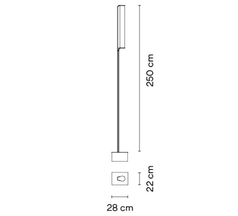 Class 2810 sebastian herkner lampadaire d exterieur outdoor floor light  vibia 281011 15  design signed nedgis 176779 product