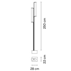 Class 2815 sebastian herkner lampadaire d exterieur outdoor floor light  vibia 281511 15  design signed nedgis 176790 thumb