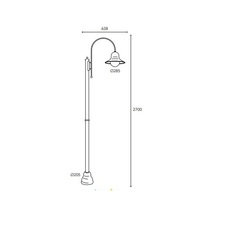 Campanula 1791 quel designer studio moretti luce lampadaire d exterieur  moretti luce 1791 t ar  design signed nedgis 189954 thumb