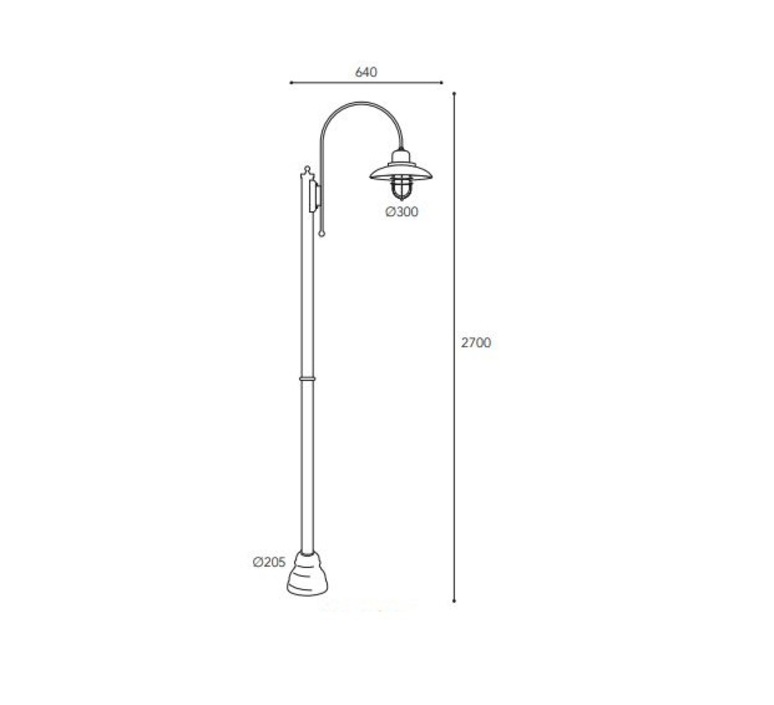 Patio cage 3315 quel designer studio moretti luce lampadaire d exterieur  moretti luce 3315 t ar  design signed nedgis 189977 product