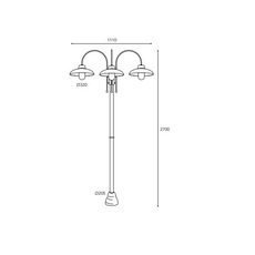 Samoa 1773 quel designer studio moretti luce lampadaire d exterieur  moretti luce 1773 t ar  design signed nedgis 189992 thumb