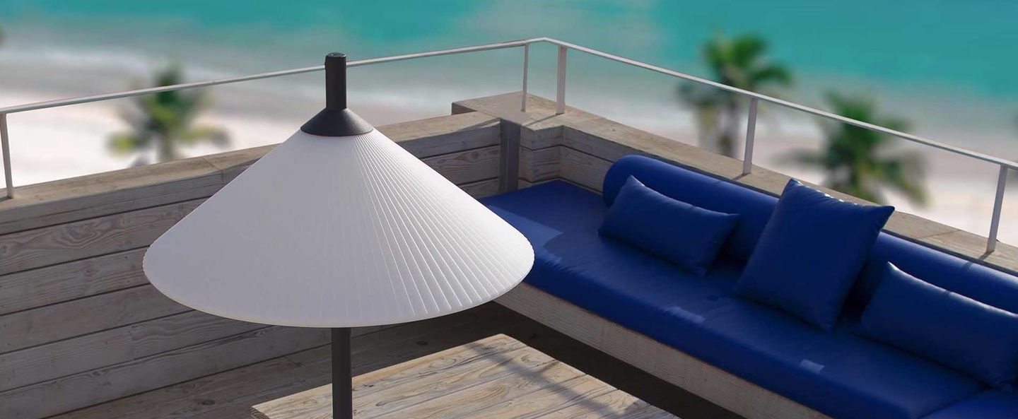 banner-image Lampadaire d exterieur hue gris blanc led o57 5cm h190cm faro normal