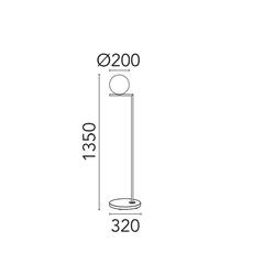 Ic lights floor 1 outdoor michael anastassiades lampadaire d exterieur outdoor floor light  flos f012a01c018  design signed nedgis 97459 thumb