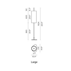 Lago large servomuto studio servomuto lampadaire d exterieur outdoor floor light  contardi acam 003022  design signed nedgis 143130 thumb