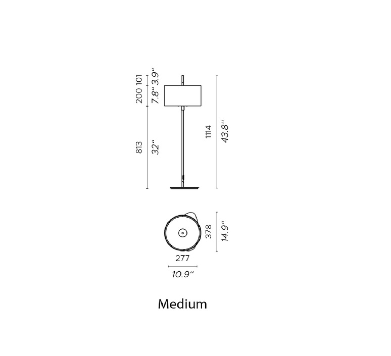 Lago medium servomuto studio servomuto lampadaire d exterieur outdoor floor light  contardi acam 003020  design signed nedgis 143117 product