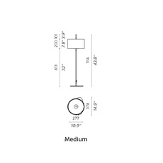 Lago medium servomuto studio servomuto lampadaire d exterieur outdoor floor light  contardi acam 003020  design signed nedgis 143117 thumb