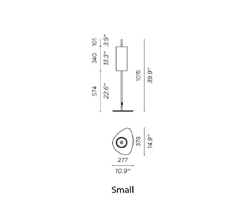 Lago small servomuto studio servomuto lampadaire d exterieur outdoor floor light  contardi acam 003018  design signed nedgis 143085 product