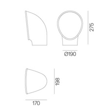 Piroscafo rust ernesto gismondi lampadaire d exterieur outdoor floor light  artemide t081910  design signed nedgis 115824 thumb