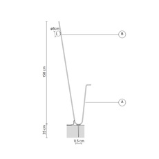 Pois matteo ugolini lampadaire d exterieur outdoor floor light  karman hp292 cn ext  design signed nedgis 157412 thumb