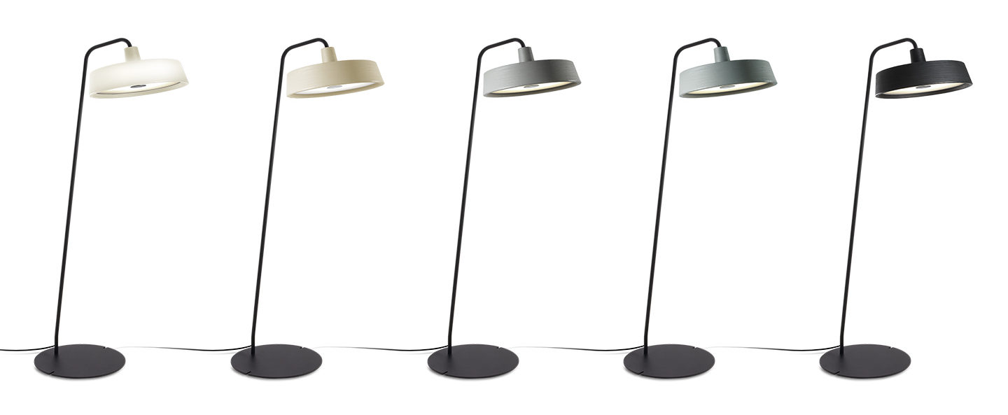 banner-image Lampadaire d exterieur soho gris ip44 led 2700k 1019lm l38cm h168 9cm marset normal