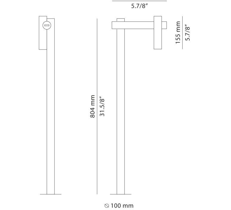 Tik p 4099x quel designer studio boti de dominicis lampadaire d exterieur  estiluz 040999670x  design signed nedgis 197115 product