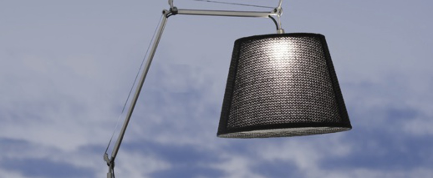 banner-image Lampadaire d exterieur tolomeo paralume outdoor noir basalte h232cm o60cm artemide normal