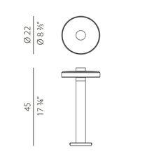 Venexia matteo thun lampadaire d exterieur outdoor floor light  panzeri et04845 045 0201  design signed nedgis 143644 thumb