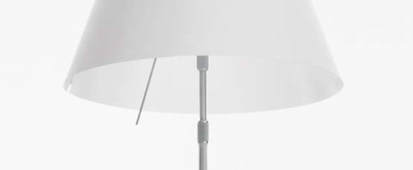 Lampadaire d13gti blanc o70cm h175cm luceplan normal