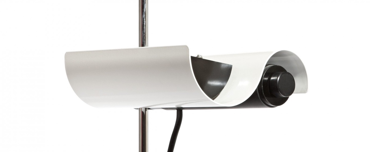 banner-image Lampadaire dim blanc h200cm oluce normal