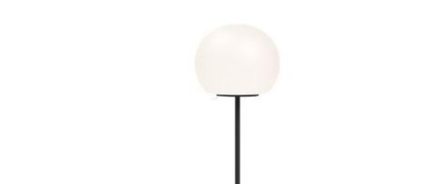 Lampadaire dro floor 3 0 noir et blanc o41 5cm h168 5cm wever ducre normal