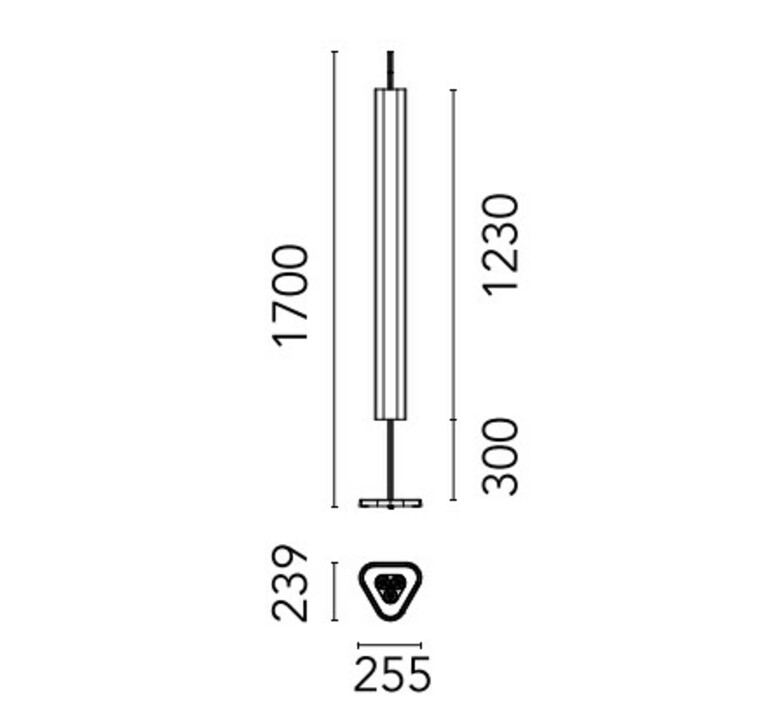 Emi  lampadaire  flos 05 4386 zy  design signed nedgis 214335 product