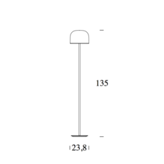 Equatore s gabriele oscar buratti lampadaire floor light  fontanaarte 4392 0nn   design signed 60058 thumb