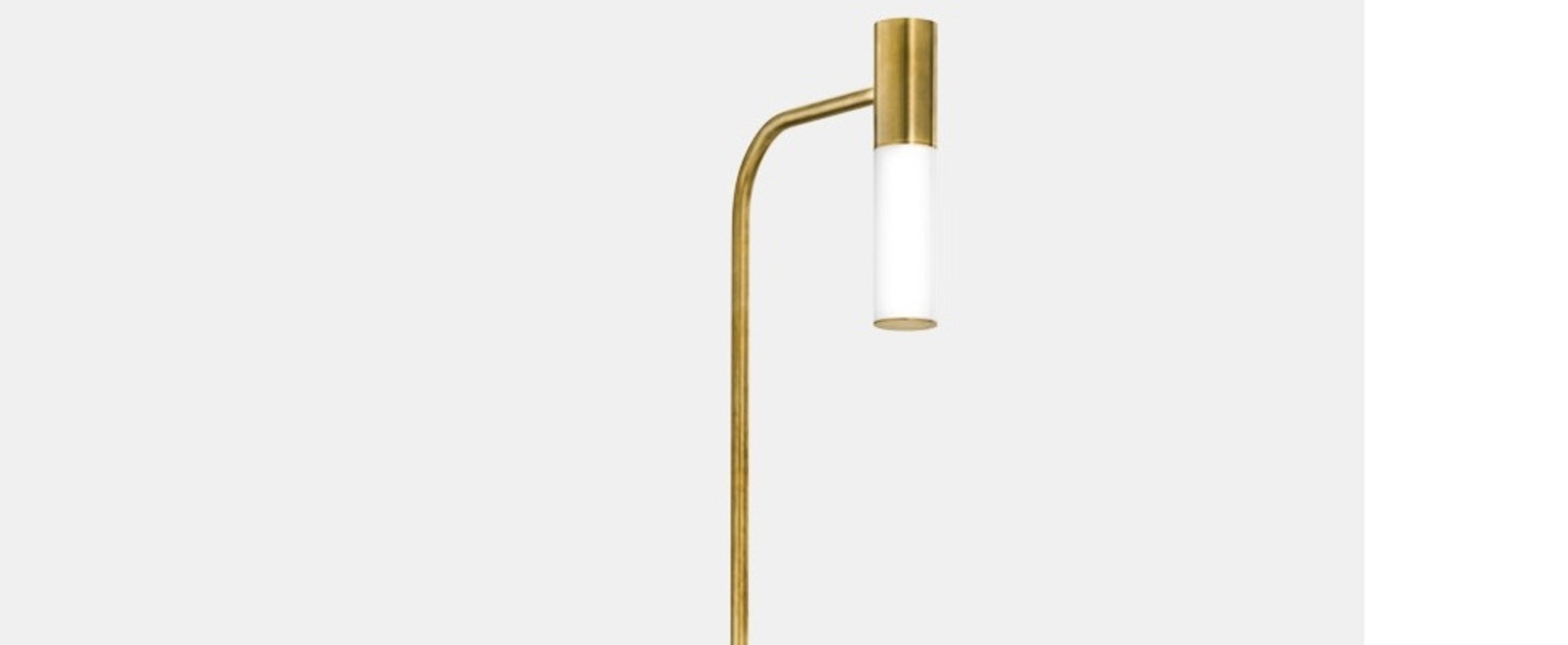 banner-image Lampadaire etoile 06 laiton naturel et blanc l29 5cm h157cm il fanale normal