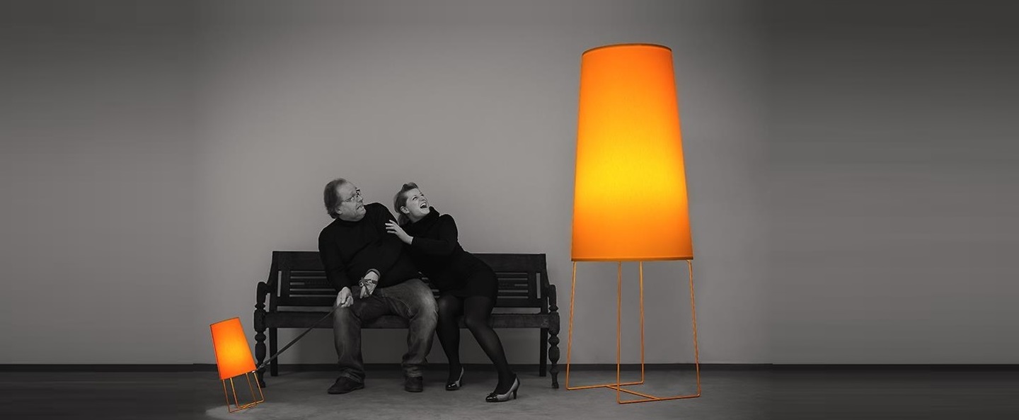 banner-image Lampadaire fatsophie orange h198cm fraumaier normal