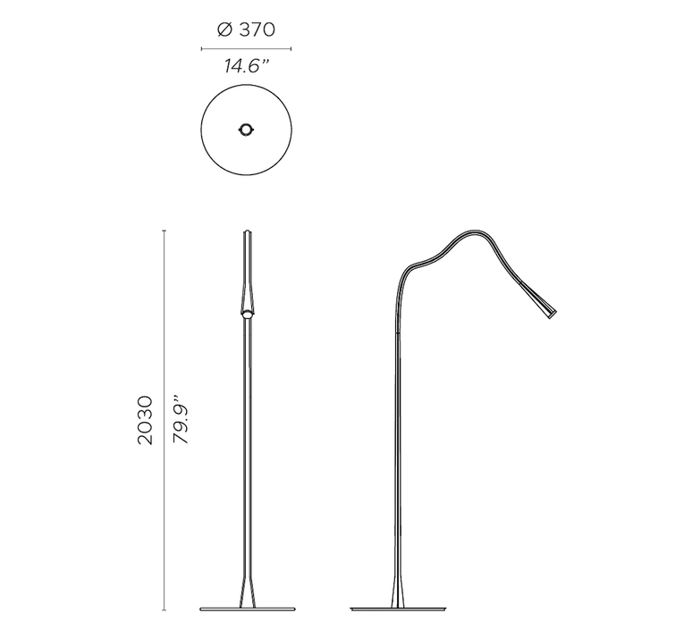 Flexiled king roselli lampadaire floor light  contardi acam 004682  design signed nedgis 163230 product