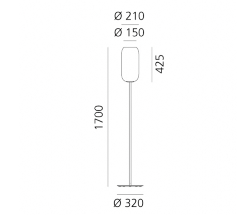 Alfa sergio mazza lampadaire floor light  artemide 0026010a  design signed nedgis 75686 product