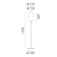 Alfa sergio mazza lampadaire floor light  artemide 0026010a  design signed nedgis 75686 thumb