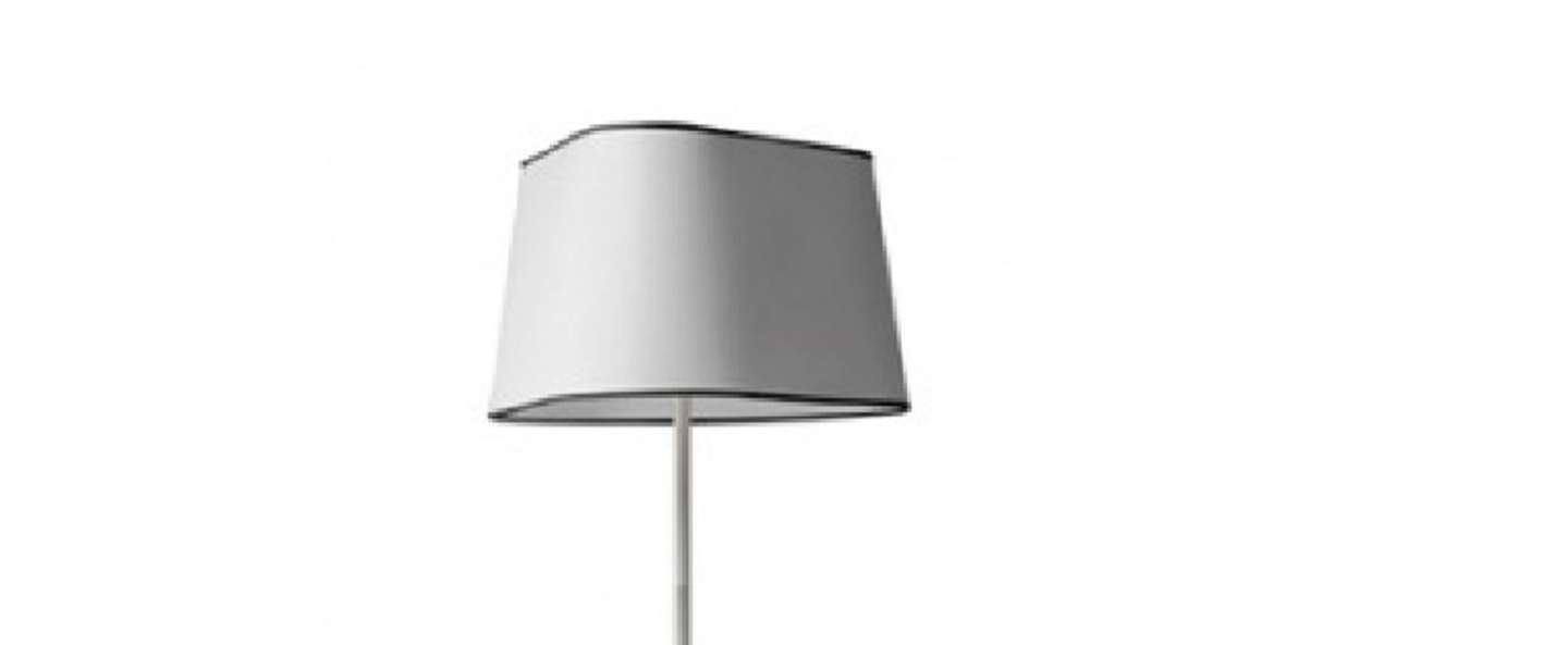 Lampadaire grand nuage blanc fil noir h162cm designheure normal