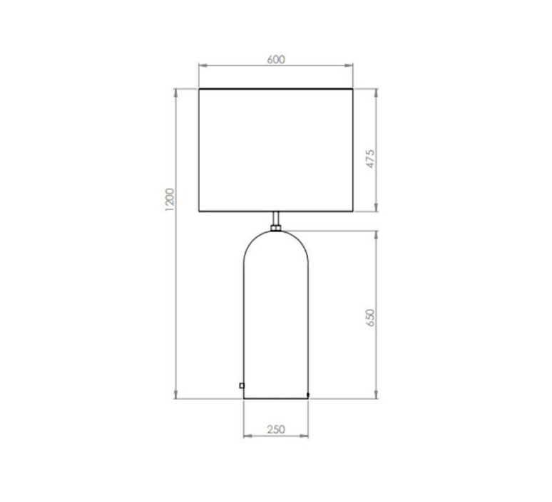 Gravity xl low space copenhagen lampadaire floor light  gubi 10012273  design signed nedgis 120496 product