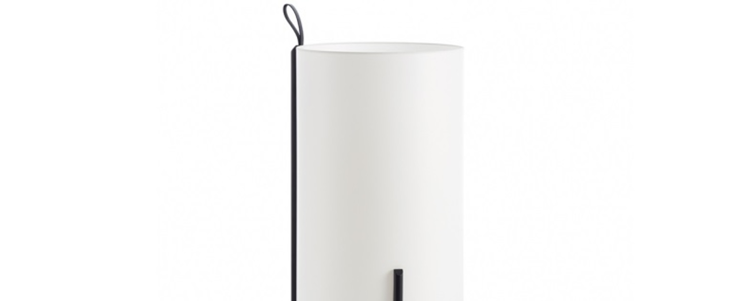 banner-image Lampadaire greta chene noir blanc o40cm h90cm carpyen normal