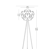 Hope francisco gomez paz lampadaire floor light  luceplan 1d6618td0000 1d6618t01019  design signed nedgis 78473 thumb