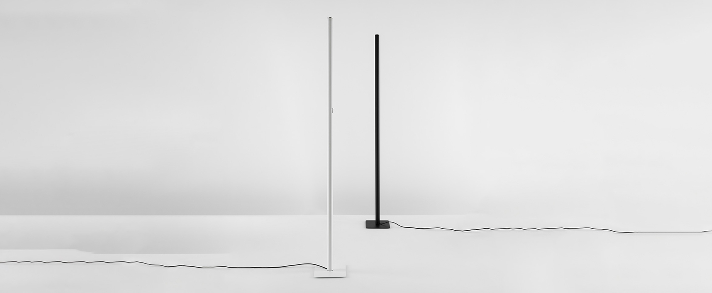 banner-image Lampadaire ilio mini noir led 2700k 2500lm o22cm h175cm artemide normal