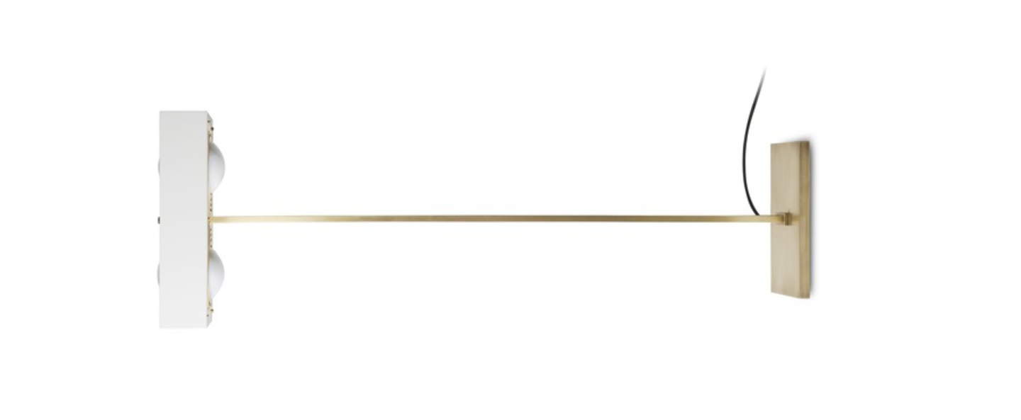 banner-image Lampadaire kernel blanc led l40cm h130cm bert frank normal