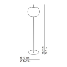 Kushi xl alberto saggia et valero sommela lampadaire floor light  kundalini k219105r  design signed nedgis 126383 thumb