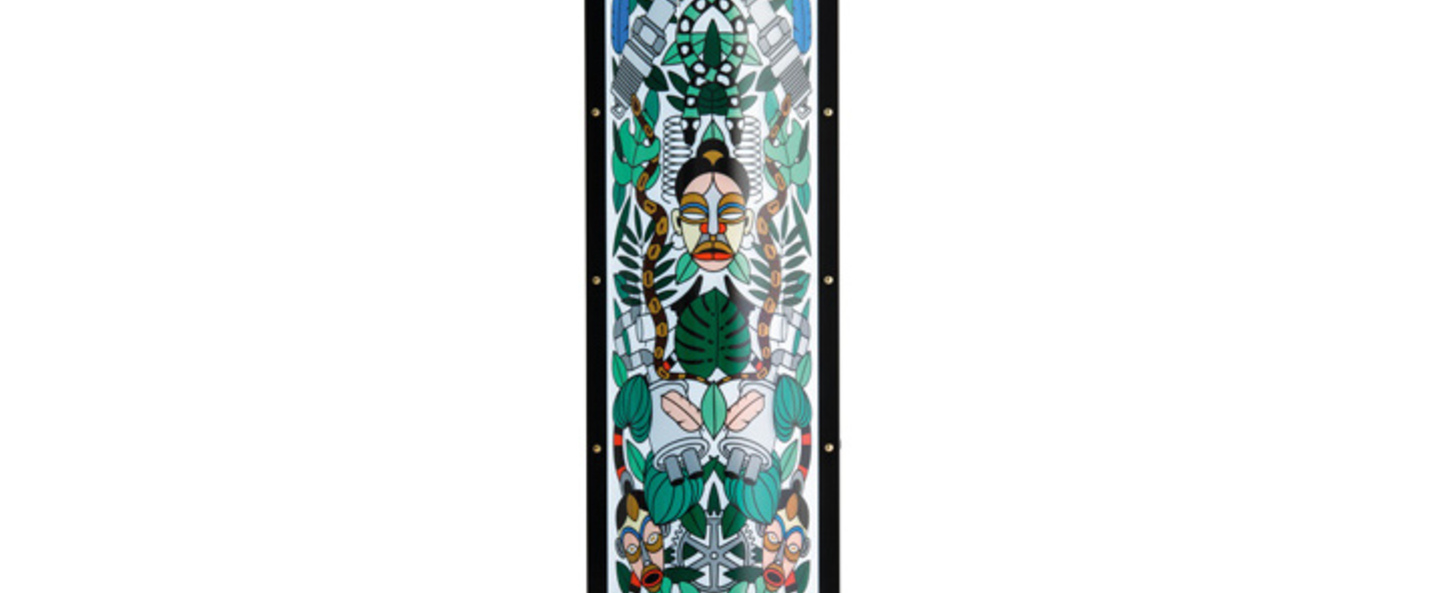 banner-image Lampadaire l afrique vert led o37cm h160cm slamp normal