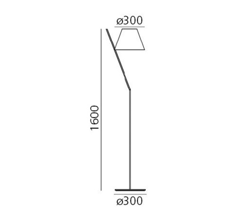 La petite floor quaglio simonelli lampadaire floor light  artemide 1753030a  design signed nedgis 67452 product